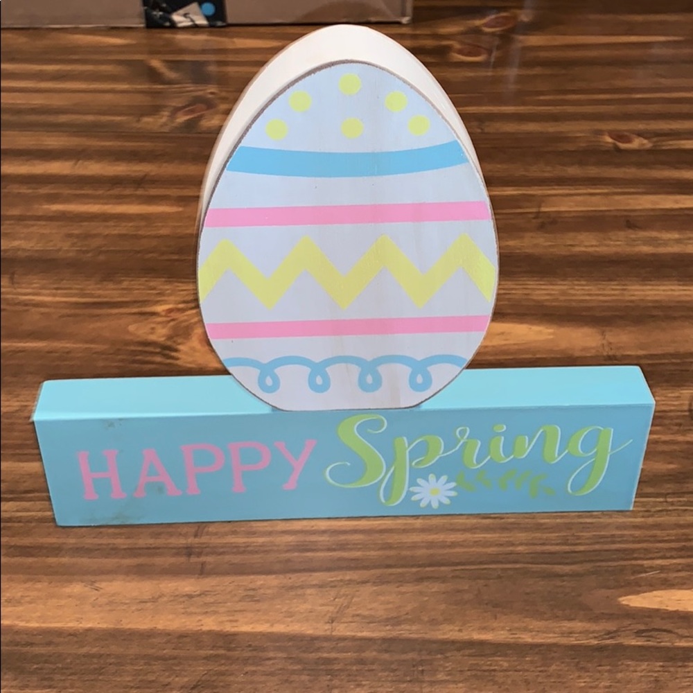 Reversible Easter/Spring Block Set- Multicolored - Picture 2 of 10
